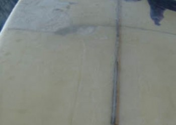 sanded board