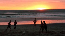 Soccer on the Beach
