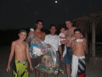 beach cleanup