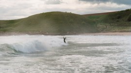 Surfing in the Scottish Borders 