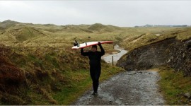 Surfing in Bundoran, Ireland