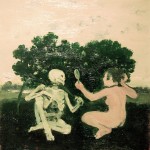 Albert York, Woman and Skeleton, 1964